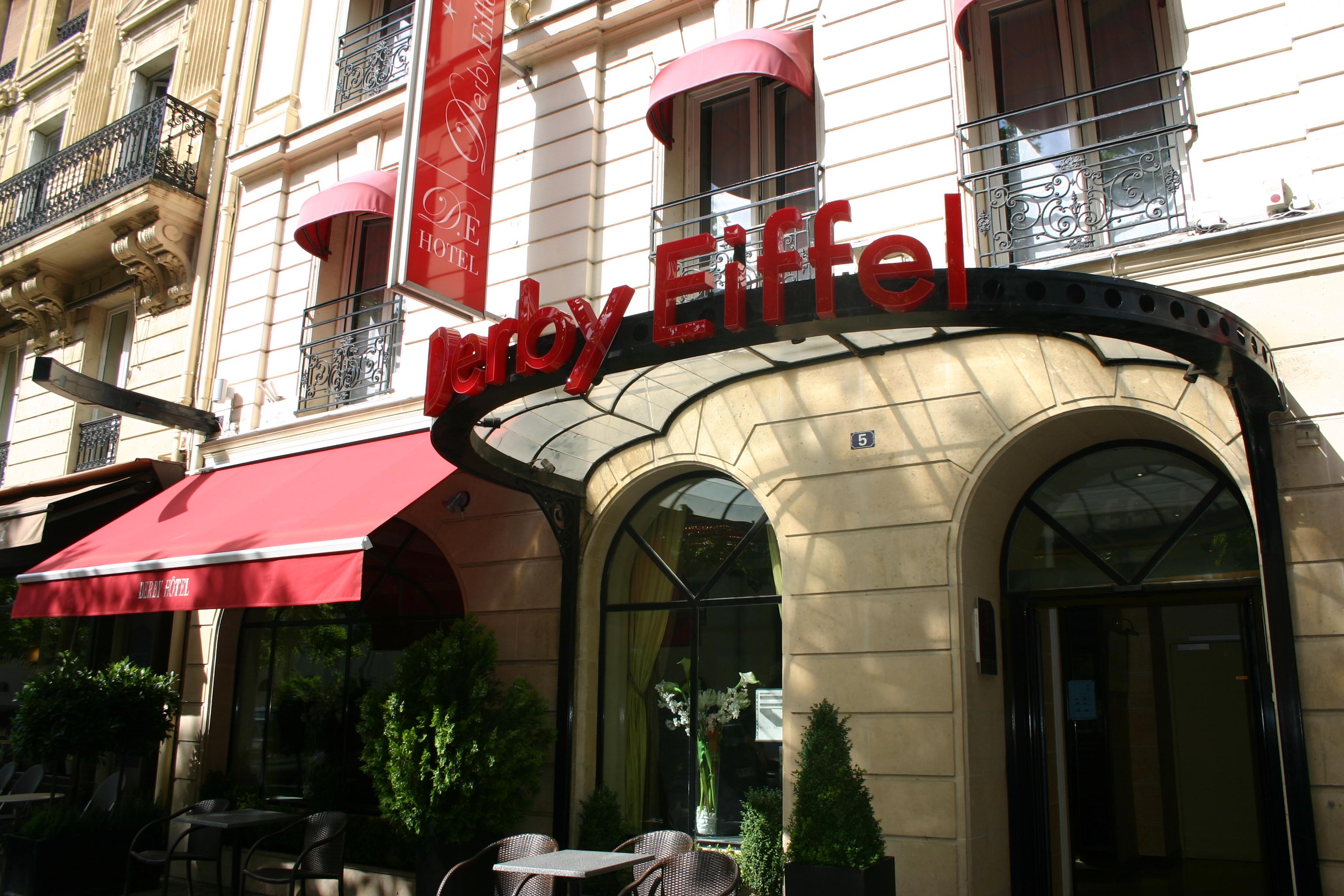 Hotel Derby Eiffel Paříž Exteriér fotografie